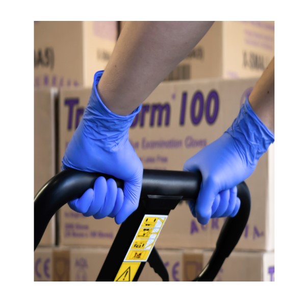 Aurelia Transform 100 Blue Nitrile Gloves